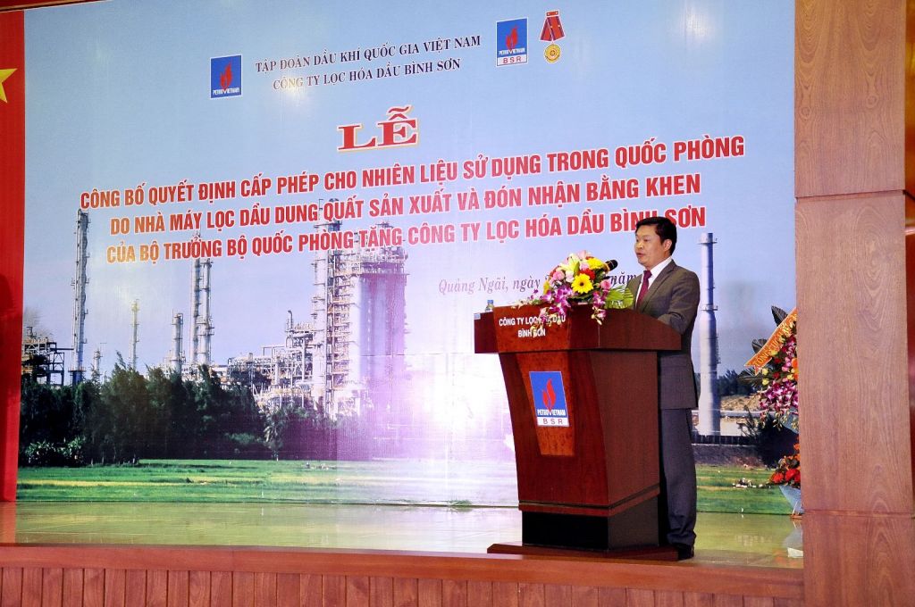 Nha may loc dau Dung Quat