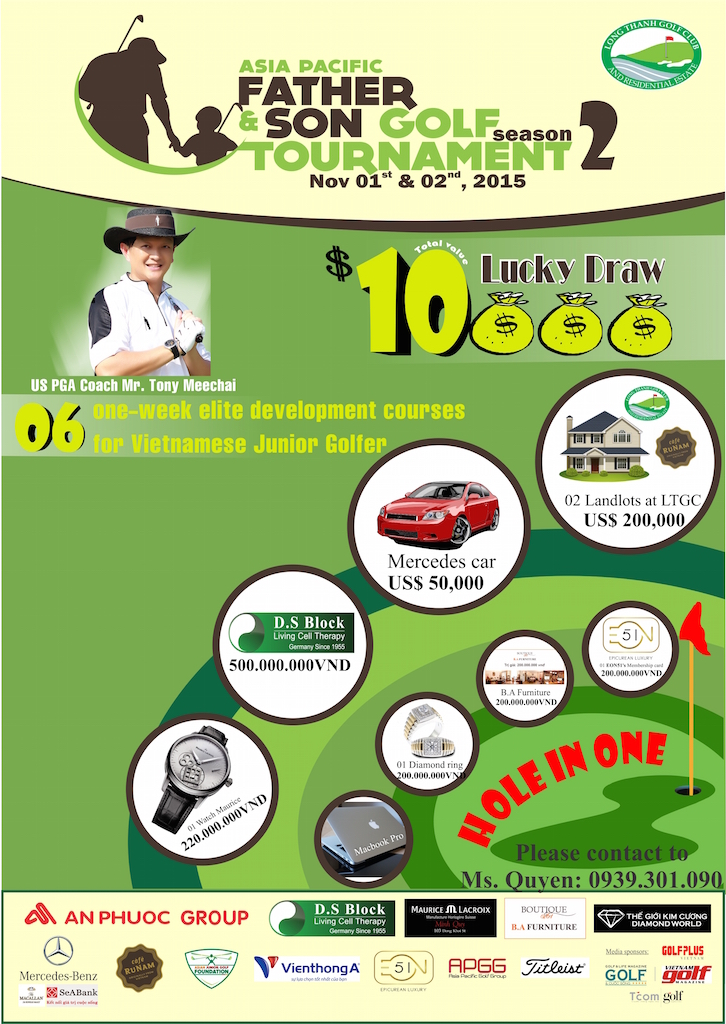 Golf Father and Son_poster giai thuong Final