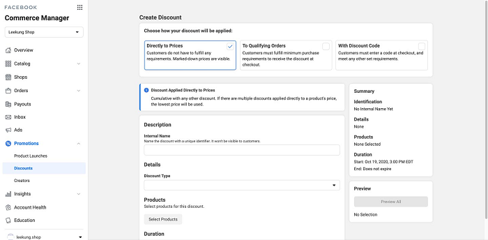 Facebook tung ra các tùy chọn quảng cáo mới, hỗ trợ các doanh nghiệp nhỏ “push sale” mùa cuối năm