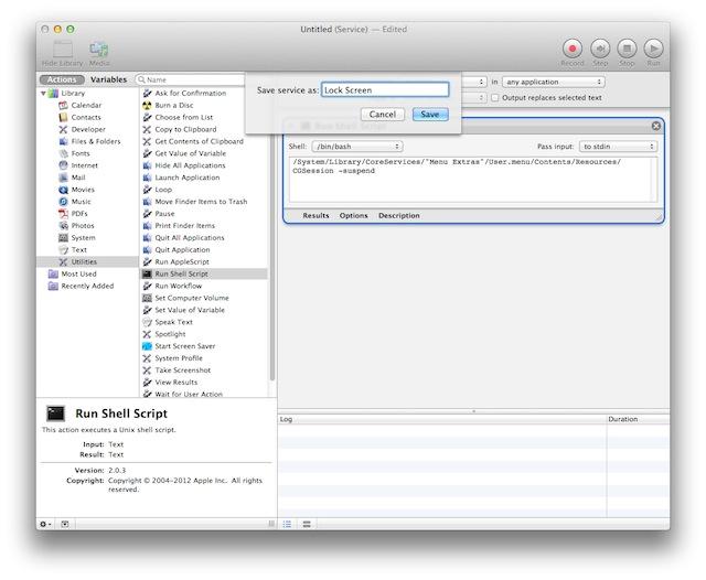 Cách thiết lập phím tắt để khoá nhanh màn hình Macbook