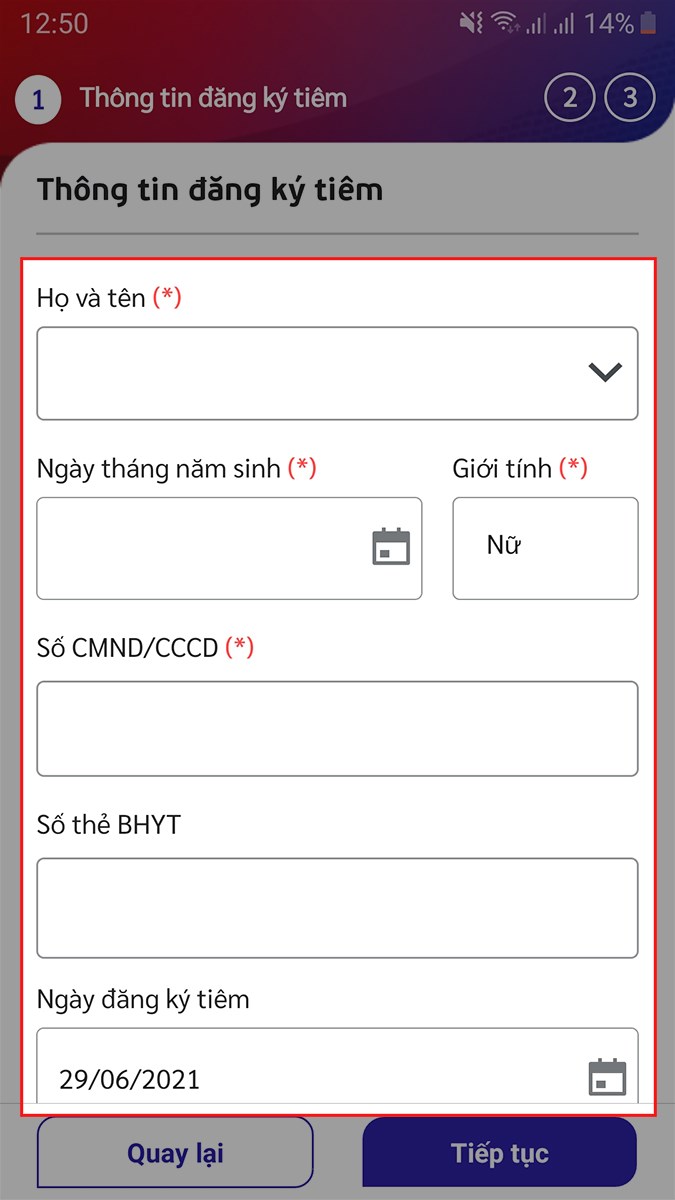Cách đăng ký tiêm vắc-xin Covid-19 trên Sổ sức khỏe điện tử