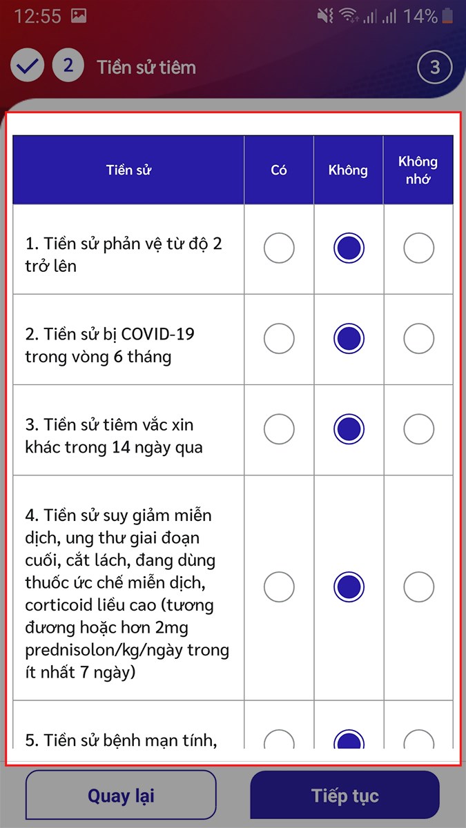Cách đăng ký tiêm vắc-xin Covid-19 trên Sổ sức khỏe điện tử