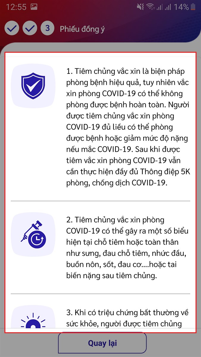 Cách đăng ký tiêm vắc-xin Covid-19 trên Sổ sức khỏe điện tử