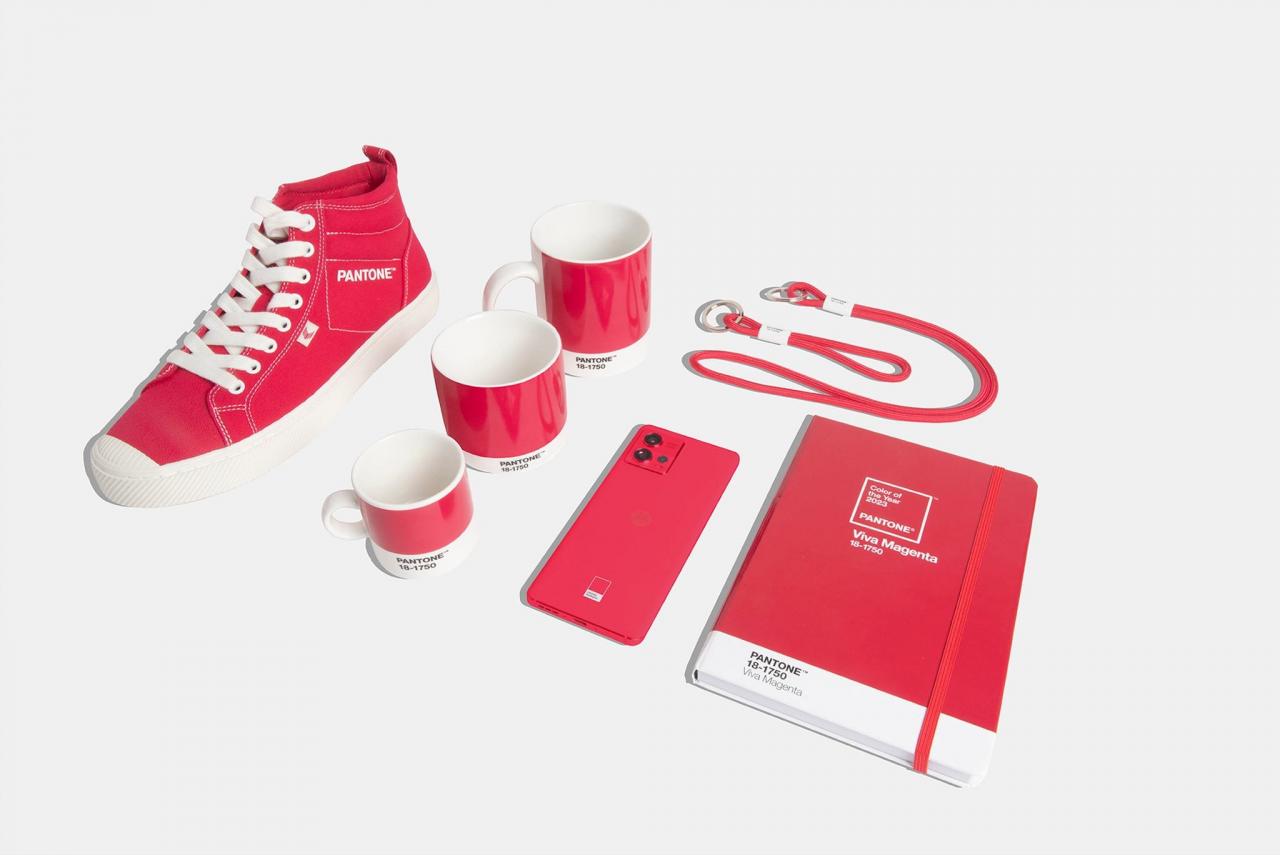 Màu sắc của năm 2023 – sắc đỏ Viva Magenta - Color of the Year 2023